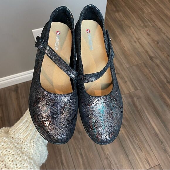 Revere Metallic Comfort Shoes Strap 8 - Picture 2 of 12